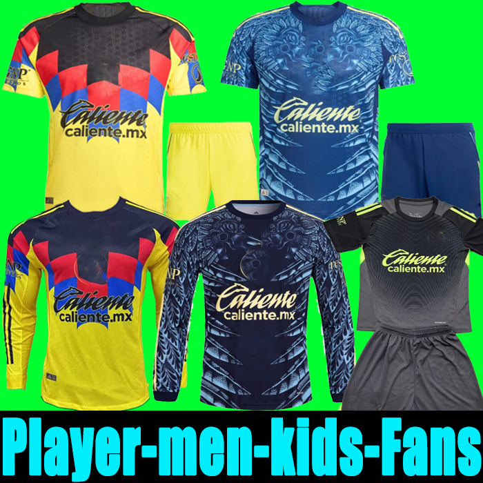 25 2026 S-4XL Liga MX Club PAC-MAN AmericA Soccer Jerseys 25 26 K.ALVAREZ Training J.QUINONES D.VALDES G.OCHOA GIOVANI FIDALGO A.ZENDEJAS football men