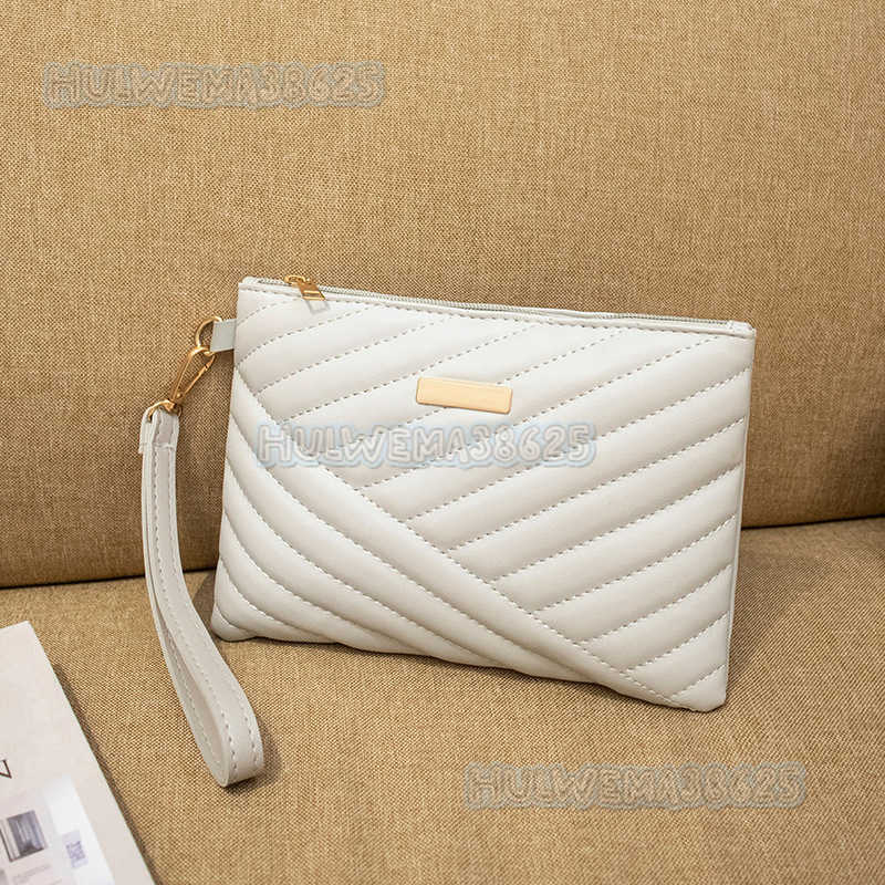 Womens New 2025 Messenger Simple Fashion Leisure Embroidered Thread One Shoulder Popular Envelope Bag H250804 TUES