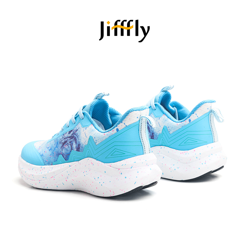 Jifffly men's running 2025 summer new mesh surface versatile shockproof anti-skid lightweight casual sports shoes
