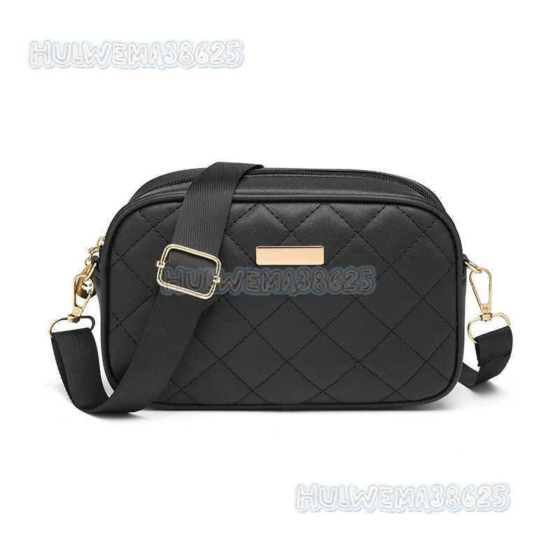 Womens Bag 2025 New Fashion Trendy Phone Bag Camera Bag Simple Embroidered Crossbody Small Square Bag H250804