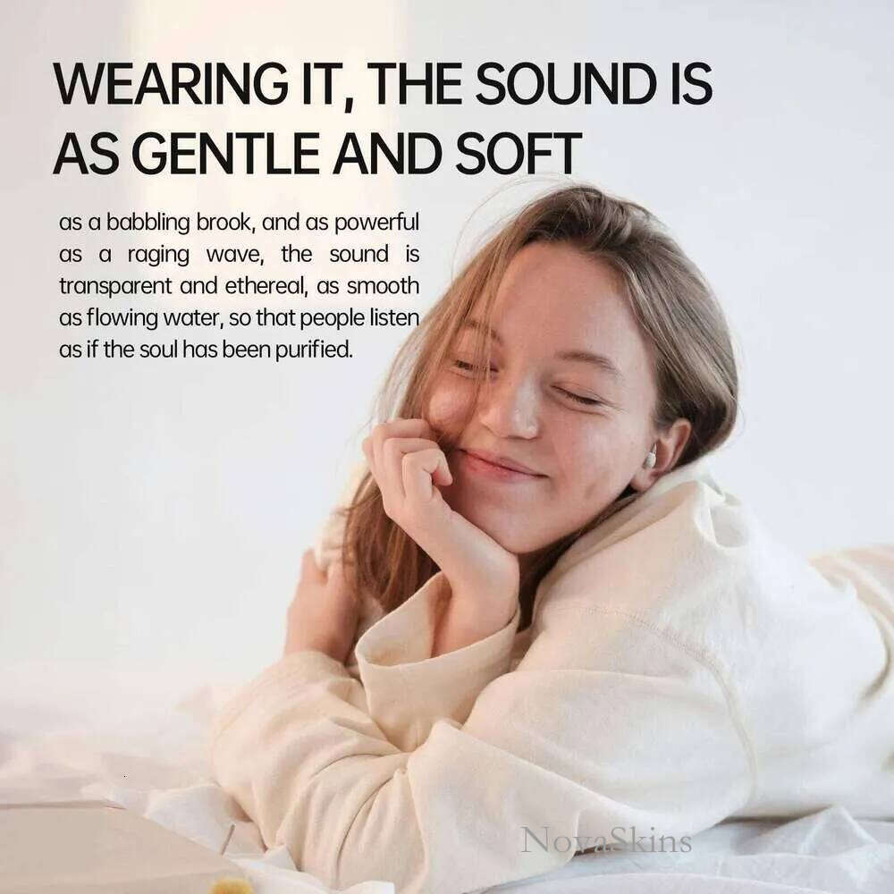 Eppfun Bluetooth 5.3 Earbuds, Noise Blocking Sleep Headphones, Small Earplugs For Side Sleepers, 80H Playtime