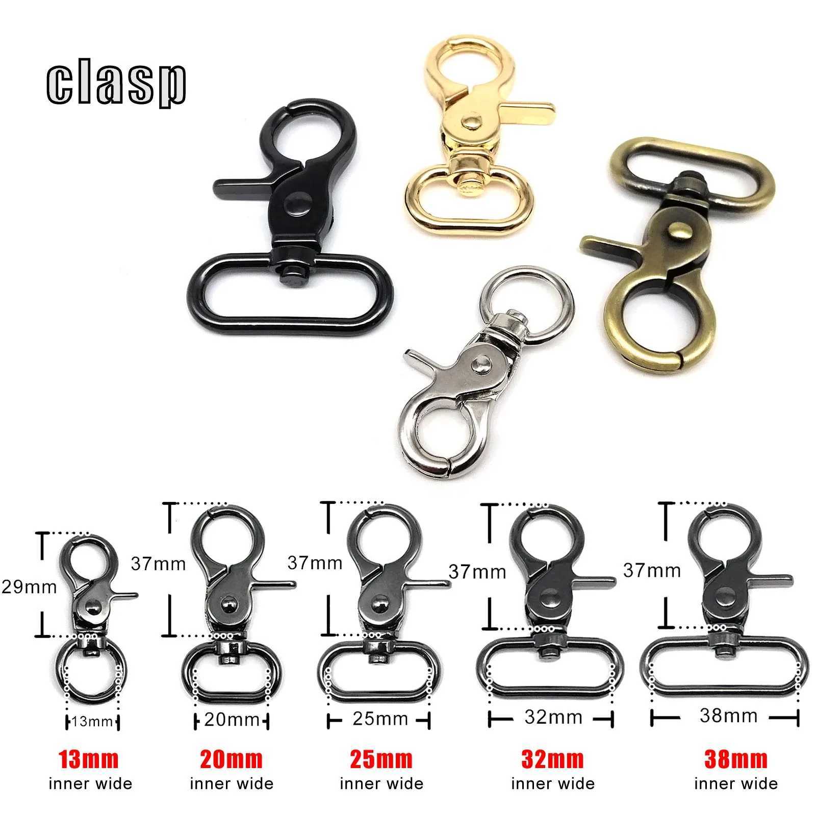 igh Quality Leather Hand Bag Backpack Strap Belt D Ring Rectangle Tri-glide Adjust Roller Pin Buckle Slider Clasp Trigger Hook G250802