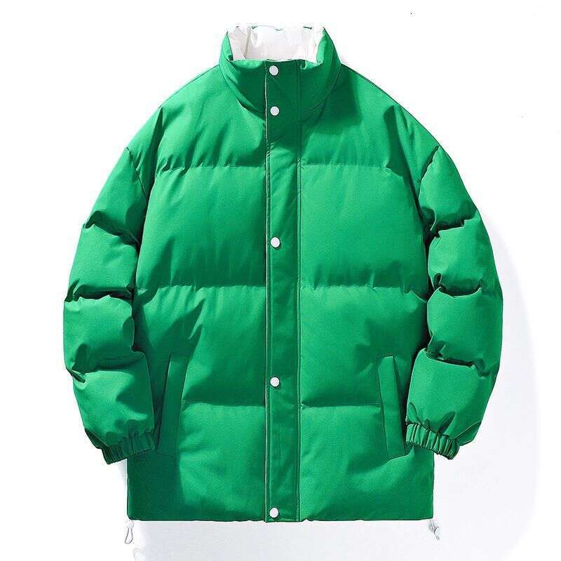 Men's Winter Versatile Down With Plush Thick Padded Jacket