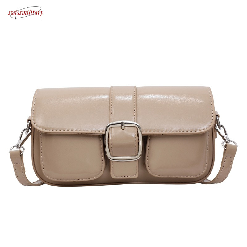2025 Summer Elegant Trendy Simple Commuter Shoulder Korean Style Personality Sweet Cool Crossbody Small Square Bag swissmilitary