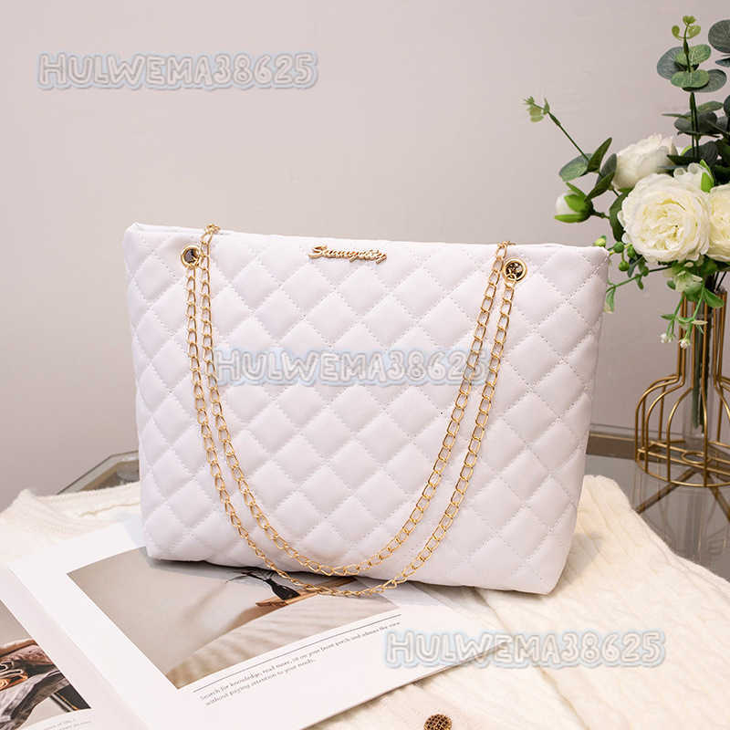Womens Bag Tote Bag 2025 New Winter Diamond Bag Fashion Simple Shoulder Bag Underarm Bag H250804