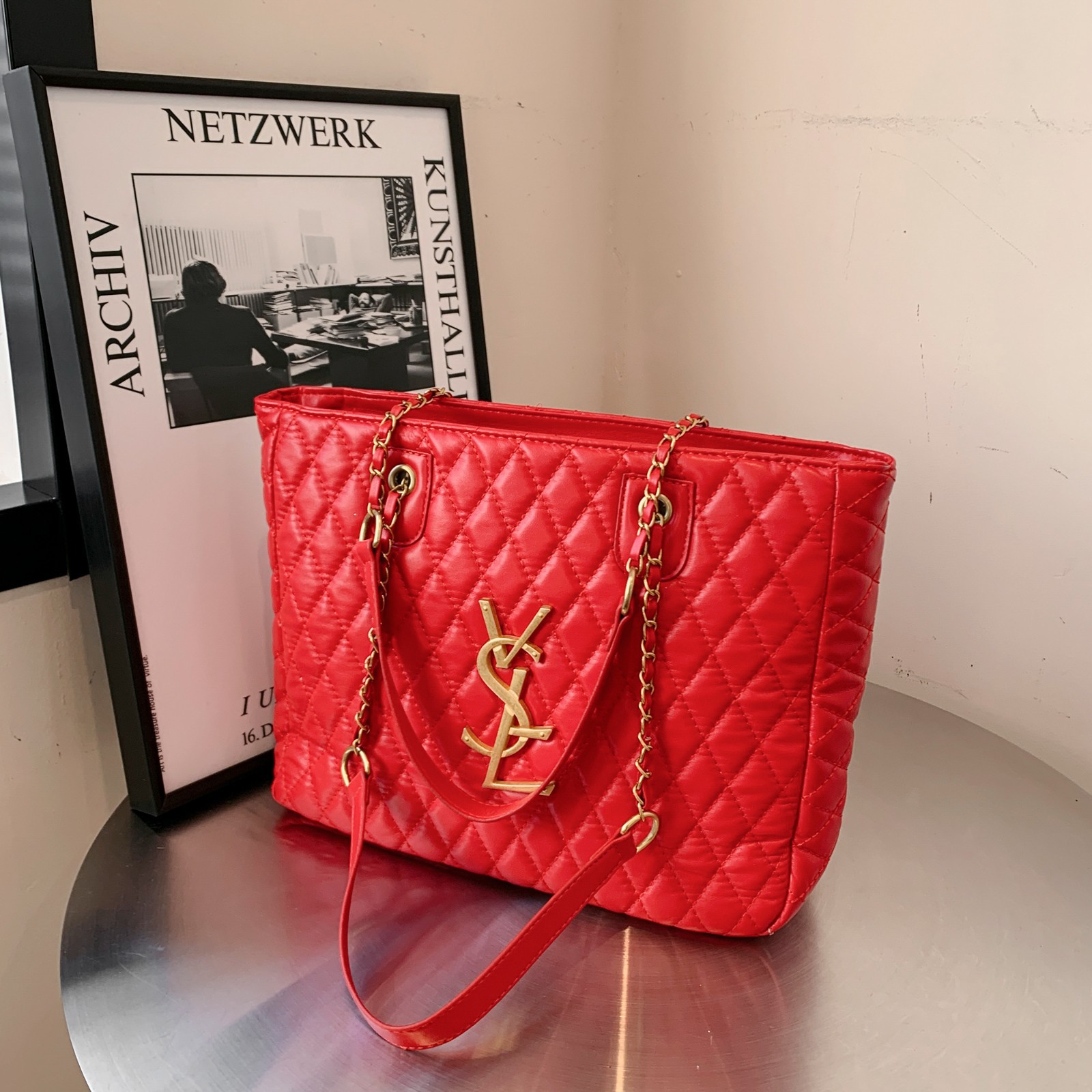 2025 New Style Women Commuter Large Capacity Quilted Tote Shoulder Bag Stylish Versatile Premium Free Shipping Multiple color options available hot sa