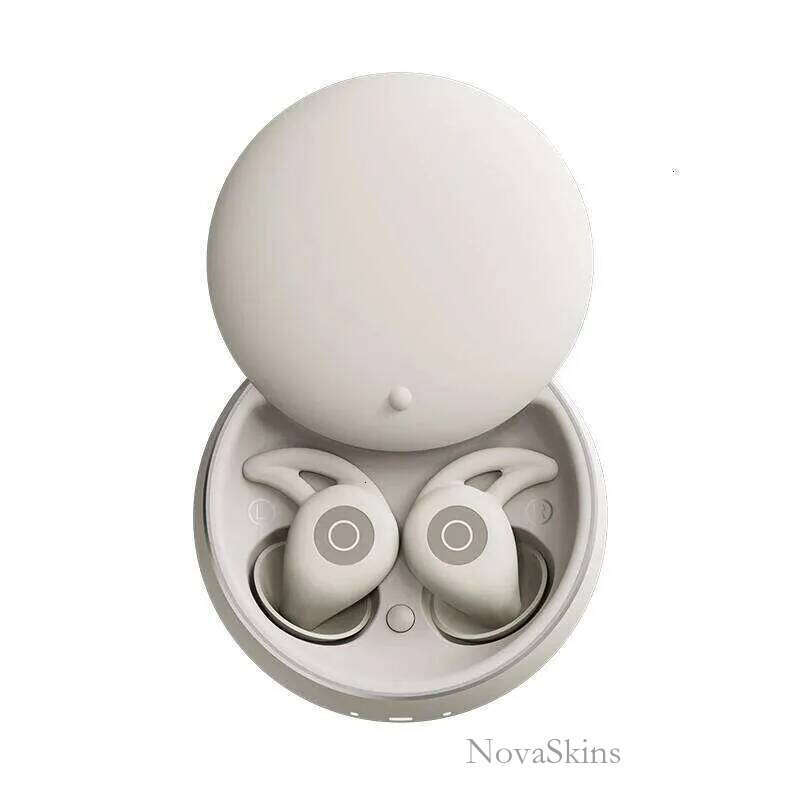 Eppfun Bluetooth 5.3 Earbuds, Noise Blocking Sleep Headphones, Small Earplugs For Side Sleepers, 80H Playtime