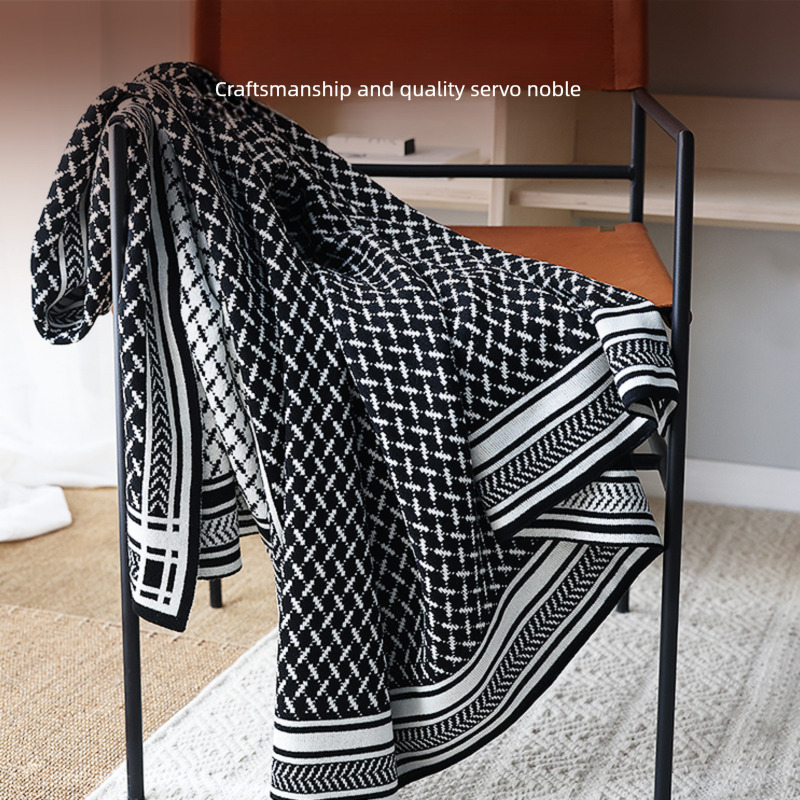 Light Luxury Airplane First Class Air Conditioning Office Sofa Nap Throw Car Blanket designer luxcury