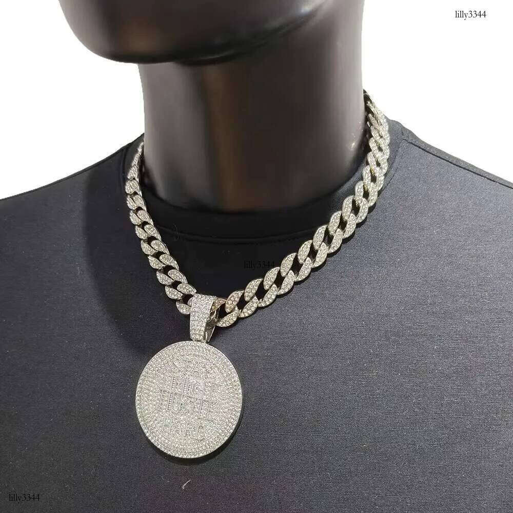 DHcollections Miami Chain Necklace With Pearl - Alloy Pendant For Various Ocns