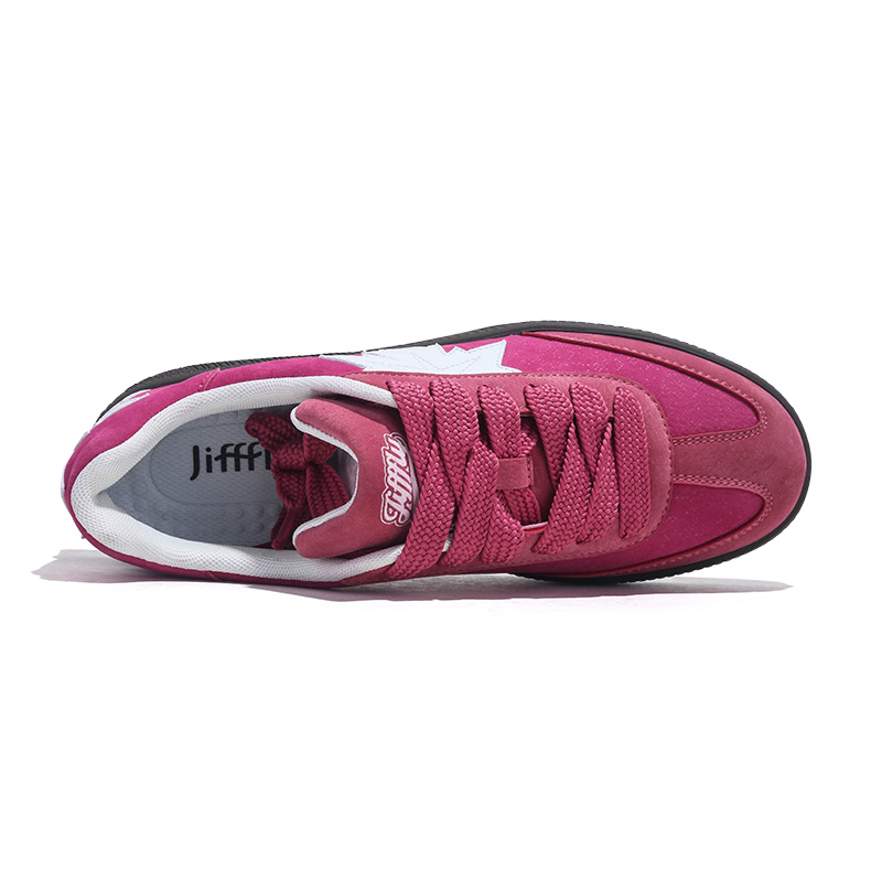 Jiffly Men's Fall-Winter Retro Casual Sneakers with Thick Sole