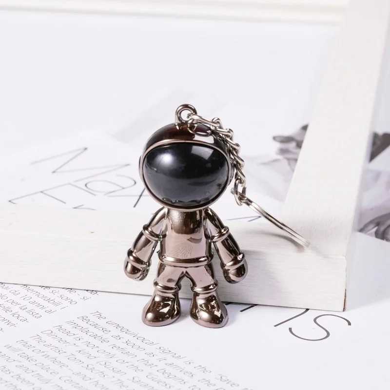 Plastic Space Human Spaceman Astronaut Keychain Keyholder Bag Pendant Decoration G250802