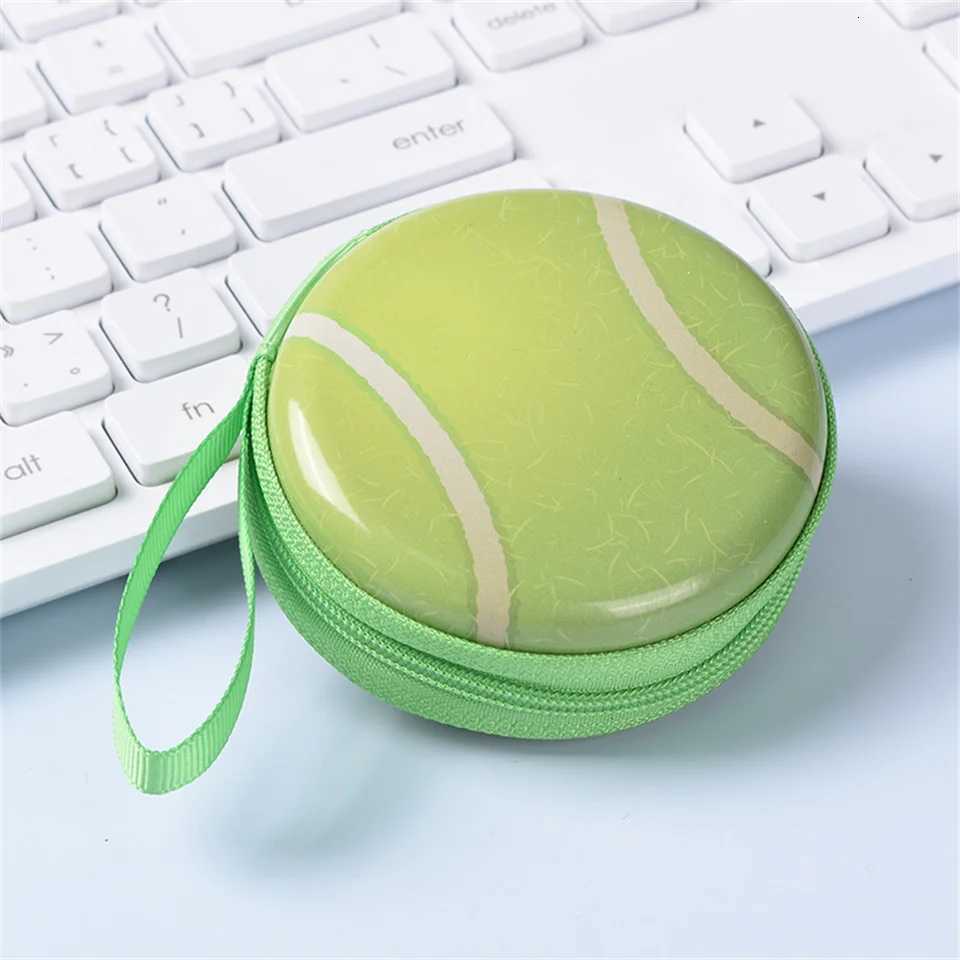 Cartoon Ball Pattern Coin Purse Kid Boys Girls Headphone Storage Case Key Box Small Gift Fashion Change Purses Mini Wallets G250802