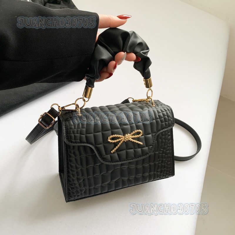 Small Square Bag Casual Personality Single Shoulder Underarm Bag 2025 Early Spring New Style Elegant Fashion Simple Crossbody Handbag H250804