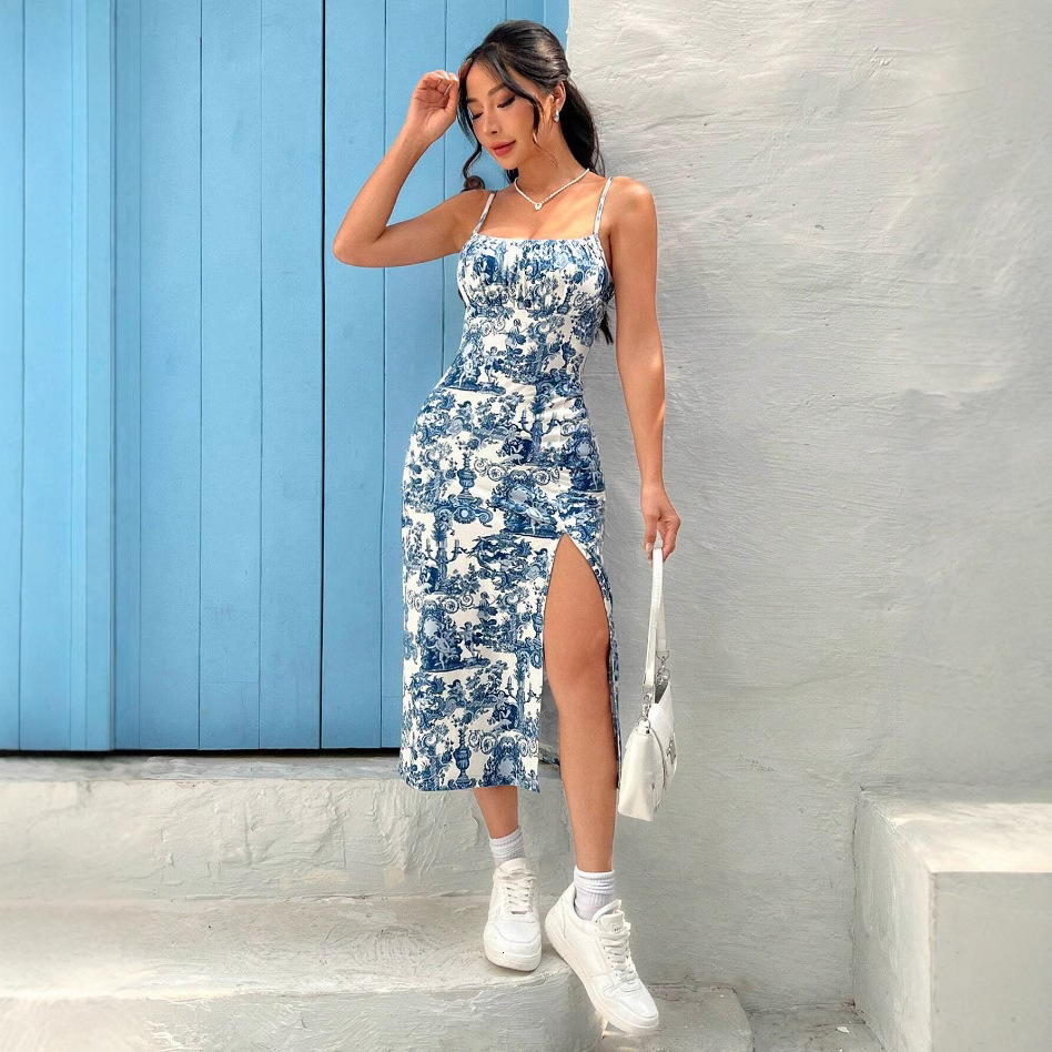 2025 European and American Women's S Fashion Dress Summer New trend Dress Lace Dress New Designer Dress