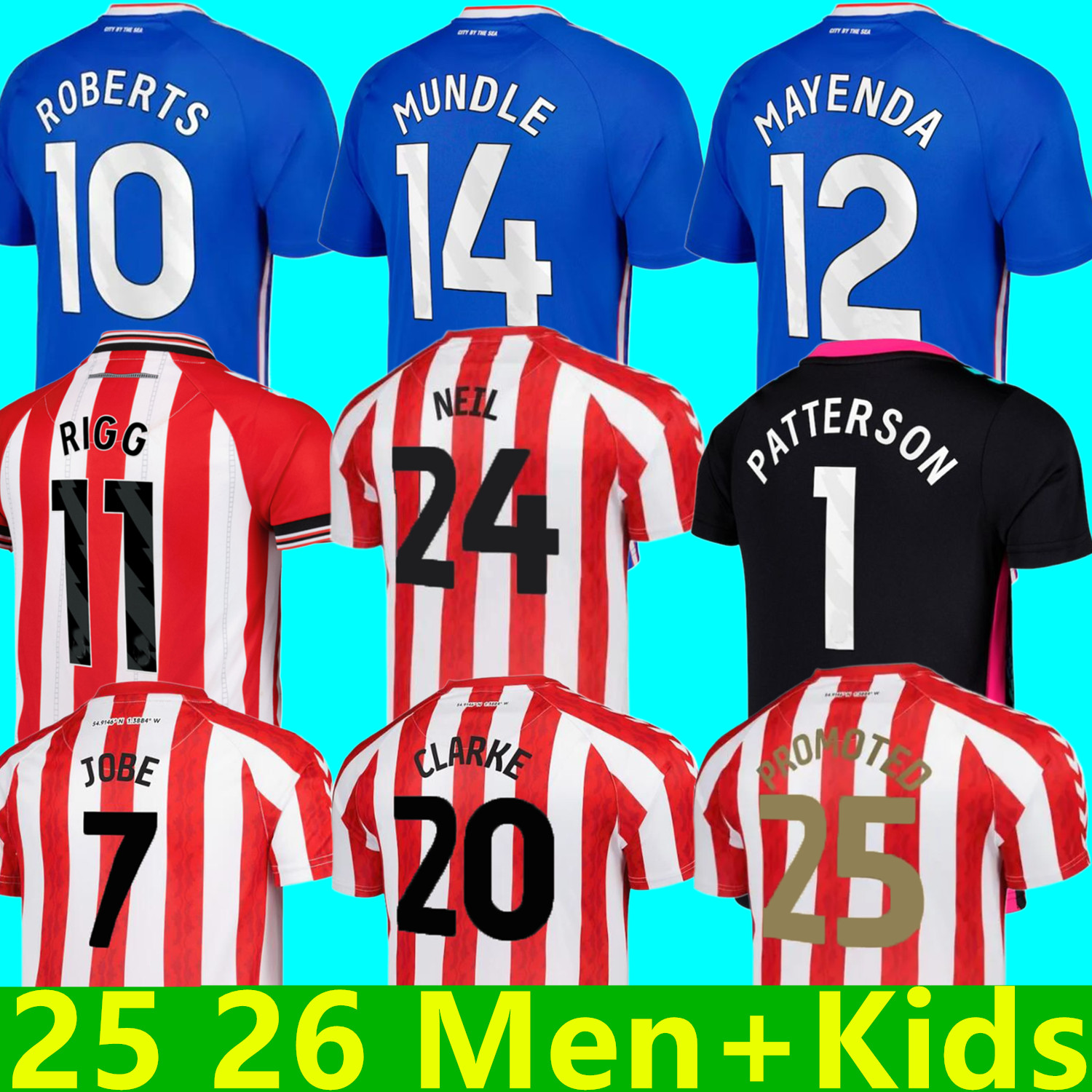 2025 2026 sunderland soccer jersey Isidor AWAY FINAL Remembrance Retro ADINGRA DIARRA Mayenda RIGG JOBE ROBERTS ba CLarke Ekwah 25 26 football shirts top men kids kit