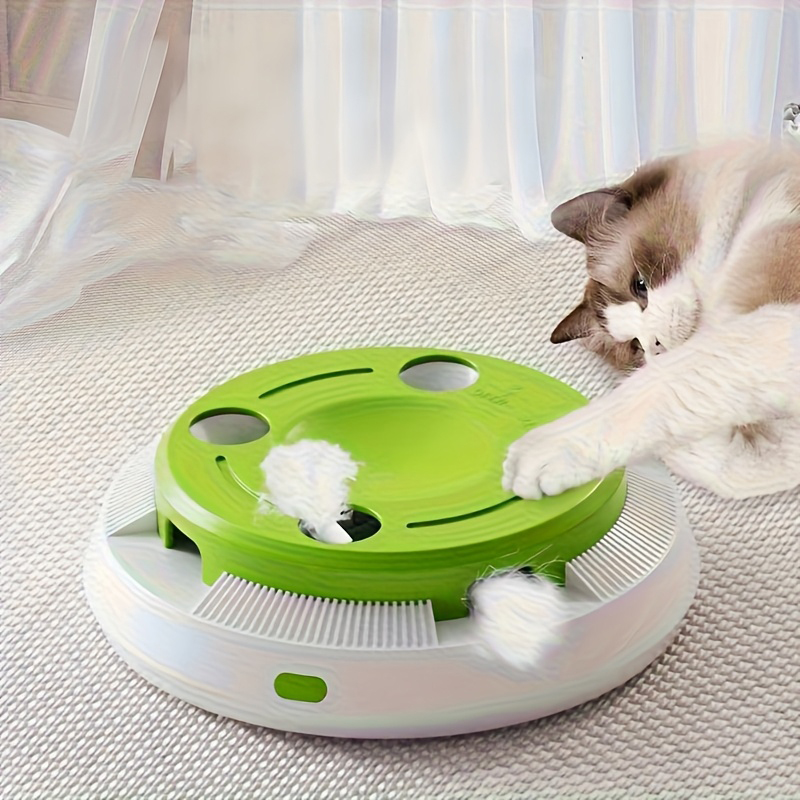 The cat-teasing play plate is a great tool for cats to have fun and relieve boredom