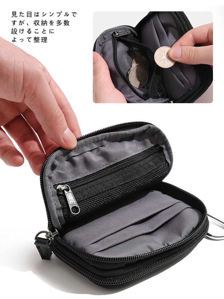Japanese Style Casual Key Wallet Waterproof Small Pouch Designer Key Organizer Coin Purse Key Pouch Wallet Purse Men Wallet G250802