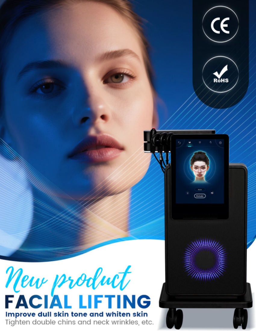 Professional Portable EMS Body Face Lifting Machine Face Sculpting Myoslim Wrinkle Removal Rf Skin Tightening Muscle Stimulator