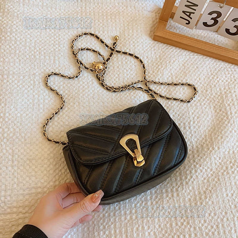 Trend Small Bags 2025 Spring New Chain Womens Bag Small Square Bag Simple Crossbody Bag H250804