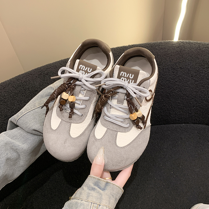 Classic Luxury Brand Women's Ballet running shoes Casual Sneakers Fashion Lightweight Shoes German training shoes Women Flat Bottom Breathable Jo