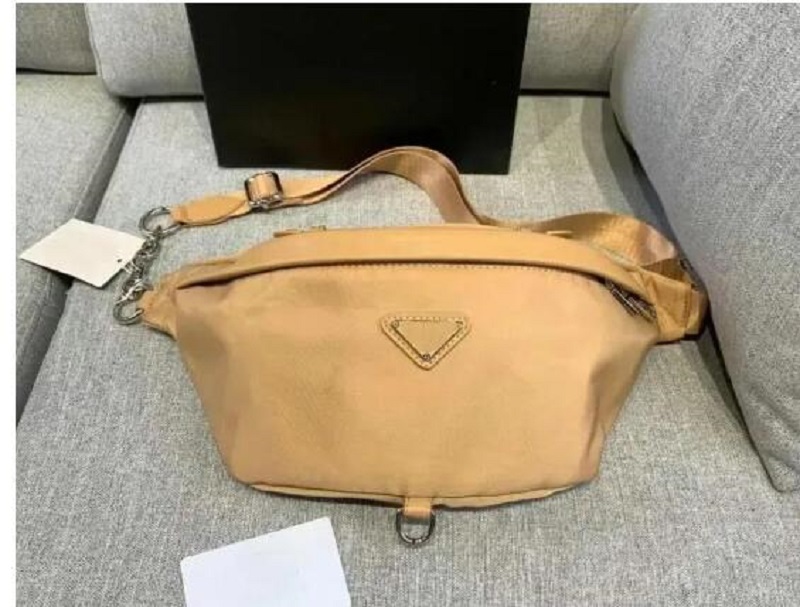High quality Designer Re-Edition 2025 Nylon bumbag Waist Bags brand Men Bum bag Fanny Pack Women Cross body luxury crossbody shoulder belts bag chest packs