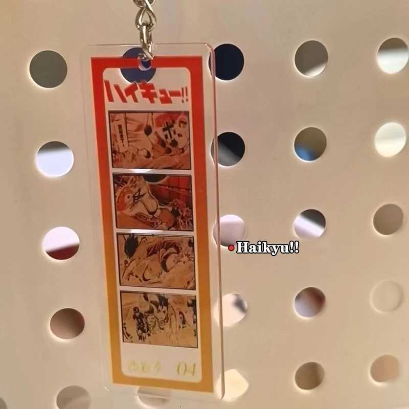 Cartoon Anime Haikyuu!!Acrylic Keychain Cute Backpack Hanging Decoration Key Ring Pendant Accessories Friends Gifts G250802