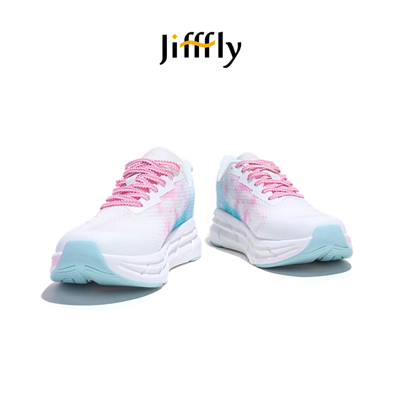 Jiffly Men's Running Shoes Fall/Winter 2025 Lightweight Cushioned Mesh Breathable Soft Sole
