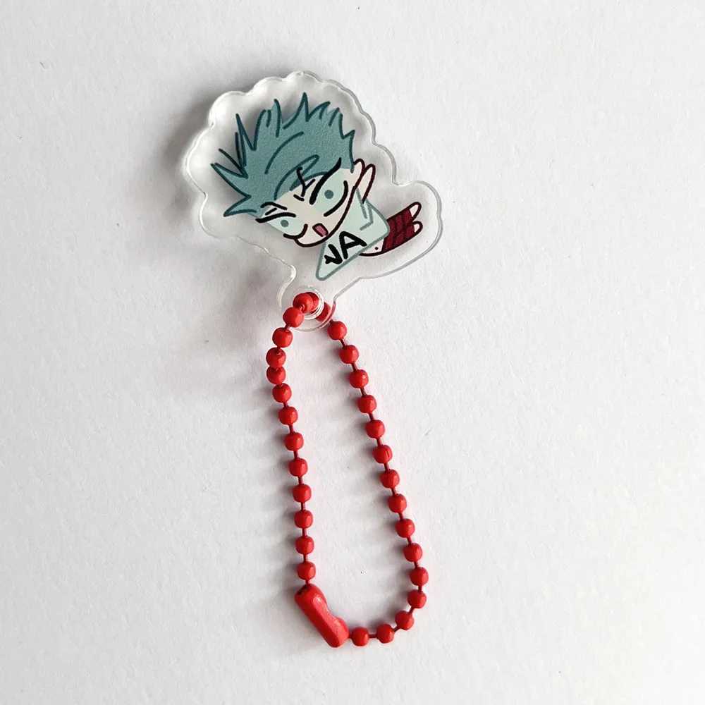 Anime Alien Stage Ivan Till Cosplay Keychain Unisex Acrylic Bag Pendant Kawaii Key Ring Accessory Props Christmas Gifts G250802