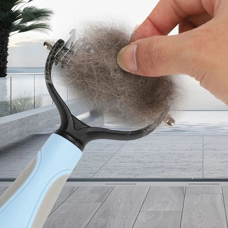 Professional Pet Deshedding Brush Dog Cat Grooming Tool Hair Fur Remover Undercoat Knot Cutter Comb for Puppy Shedding Supplies 250729