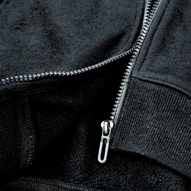 Zip-Up Hooded Sweatshirt with Soft Comfort Fabric for Fall Color, pattern, and style can be customized