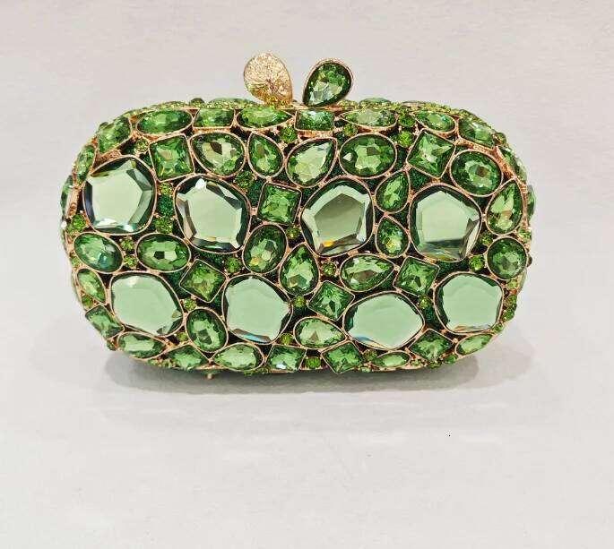 Big Stones Evening Purse Bags Rhinestone Wedding Gems Clutch Bridal Clutches Women Dias Party Purses Bag