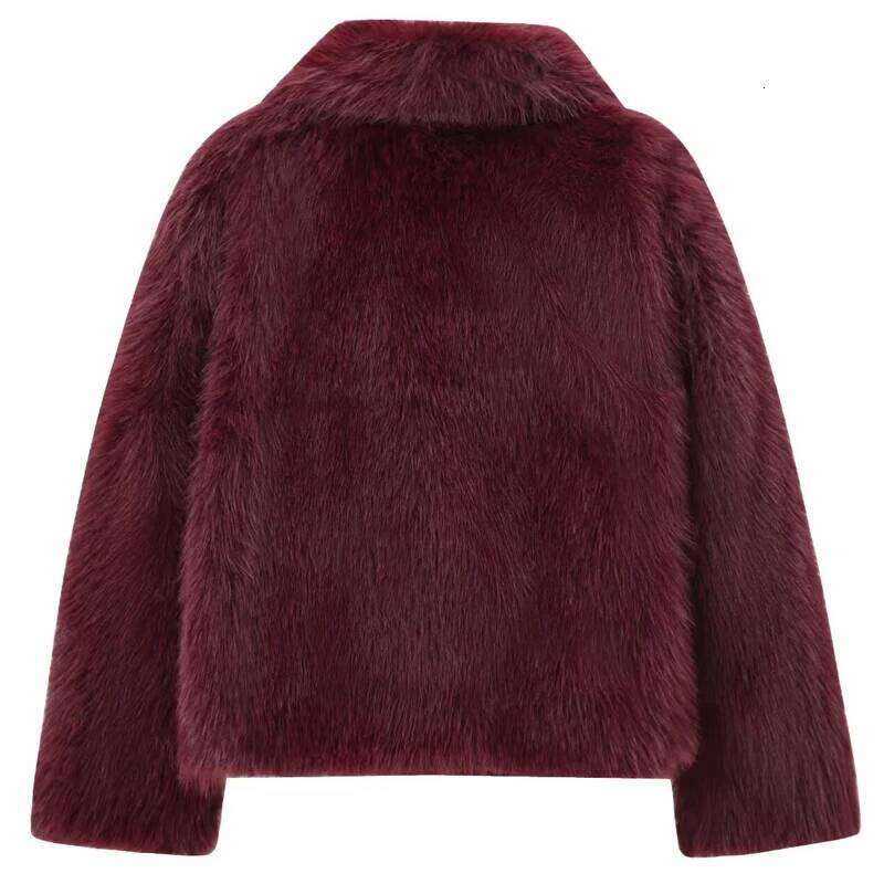 hoodie Women's Fur Coat Women Plush Bury Bomber Solid Crop Long Sleeve Jacket Warm Winter Woman Casual Coats jacket142