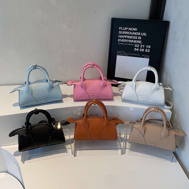 2025 Spring Summer Casual bags Fashion Women's Light Luxury Simple Versatile Commuter designer Boston Bag for Women