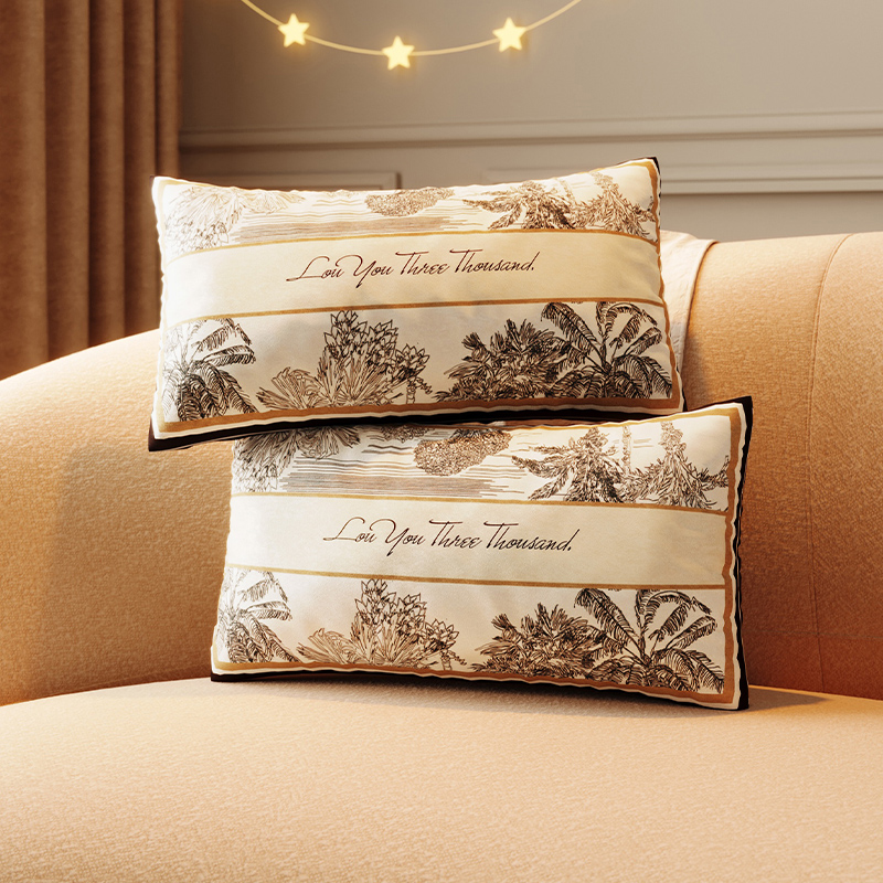 Designer Pillows Case Decorative Throw Pillow Luxury Fashion Vintage Fleece Pillowcase Cover Case Covers Wool Pillowcases Sofa Home White Black only P