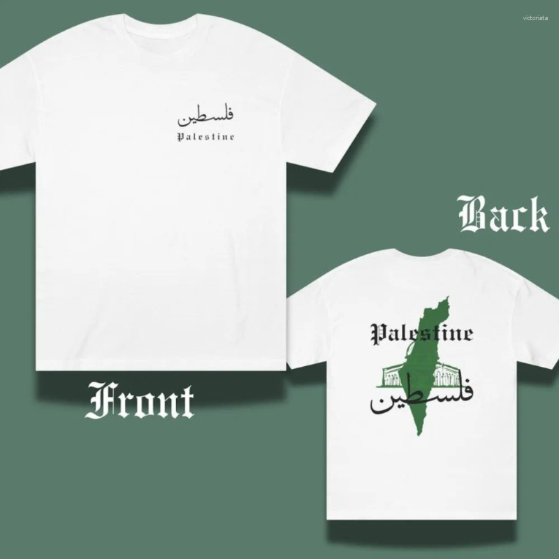 Men's T Shirts Palestine Falastin Streetwear Tee Arabic Palestinian Shirt Men Women Unisex Summer Daily Life Crewneck Cotton Short Sleeve