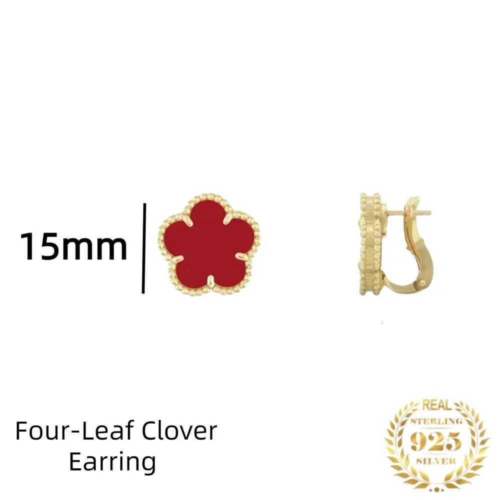 S Colorfast Simple Plant Flower Bracelet Necklace Earrings Jewelry Ladies - S250804