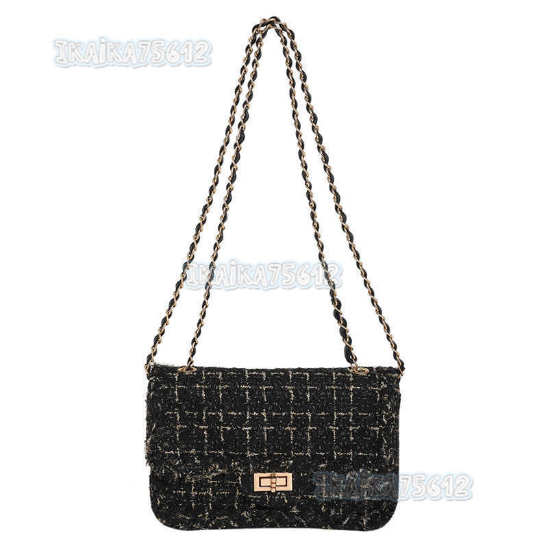 Trend Small Square Bag 2025 New Autumn Bag Women Chain Personality Crossbody Bag Casual Simple Shoulder Bag H250804