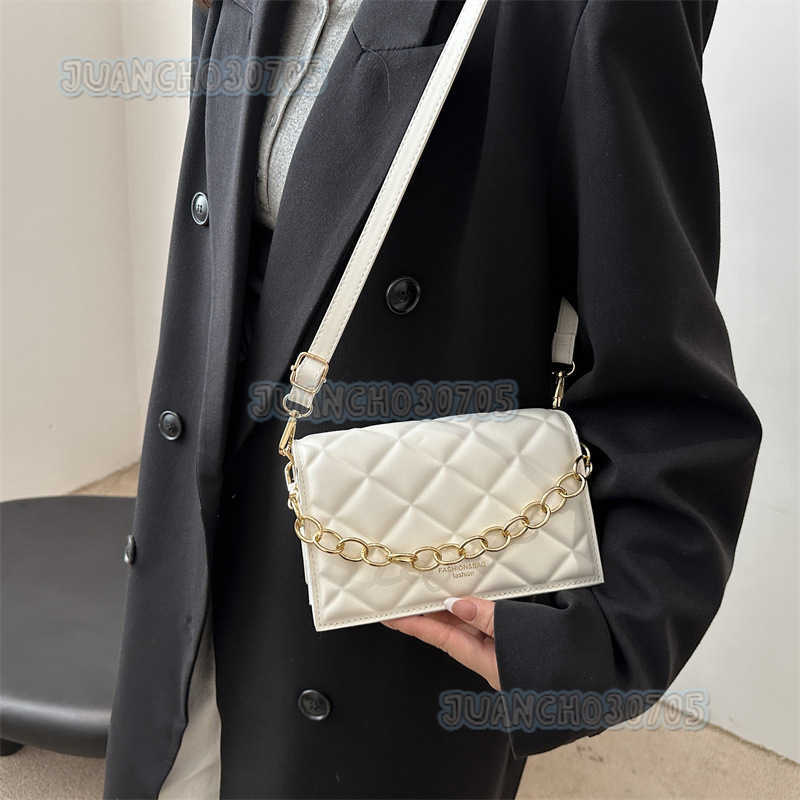 Trendy Womens Bags 2025 New Solid Color Texture Niche Shoulder Bags Stylish Casual Crossbody Small Square Bags H250804