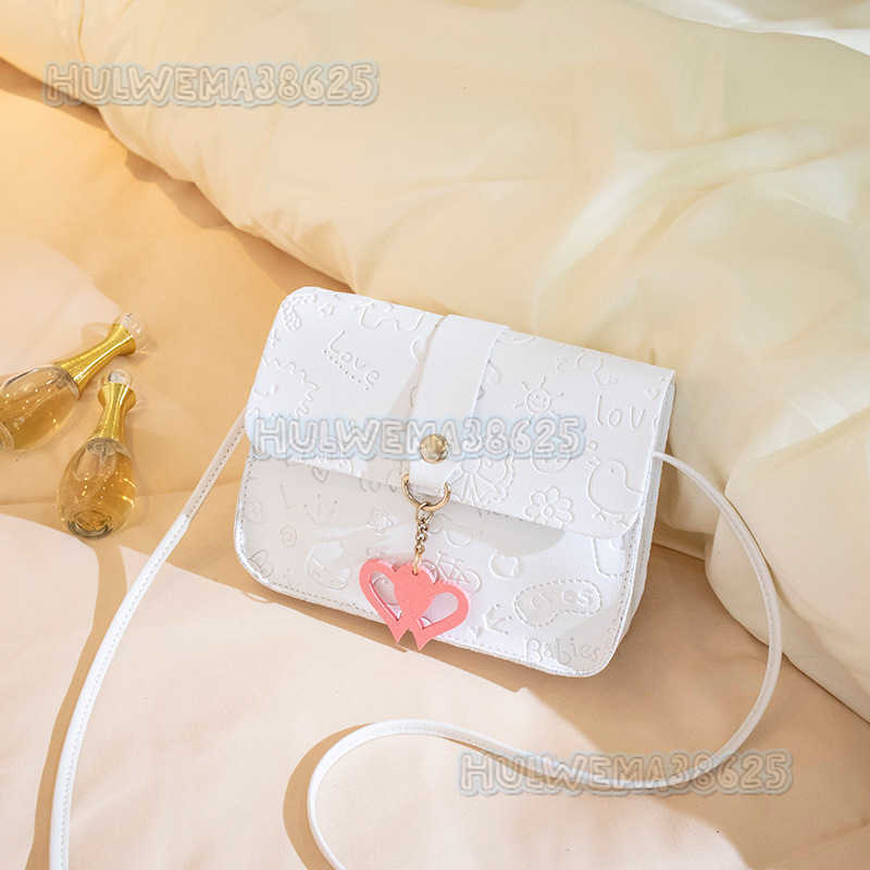 2025 Summer New Fashion Embossed Small Square Bag for Women Style Shoulder Crossbody Chain Small Bag Phone Bag H250804