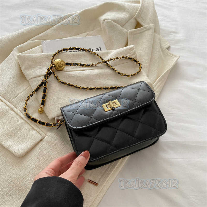 Fashionable and Elegant Simple Chain Small Square Bag 2025 New Trendy Stylish Bag for Women Personality and Crossbody Shoulder Bag H250804
