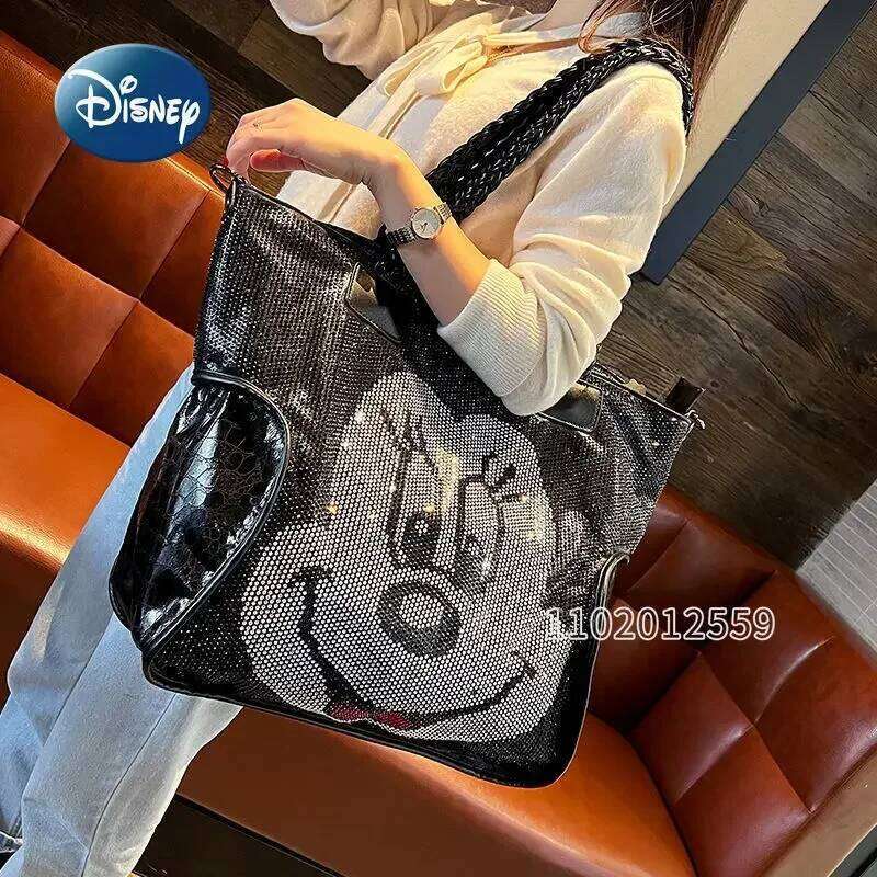 Minnie New Handbag Brand Dia Embedding Women's Large Capacity Fashion Shoulder Bag High Quality