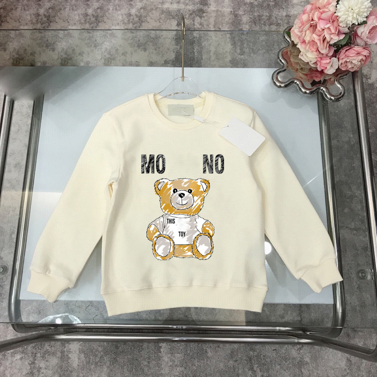 kids hoodies designer children round neck sweater baby designer clothes top quality hoodie toddler lovely baby clothes hoodie zipper luxury clothes CRD2508041