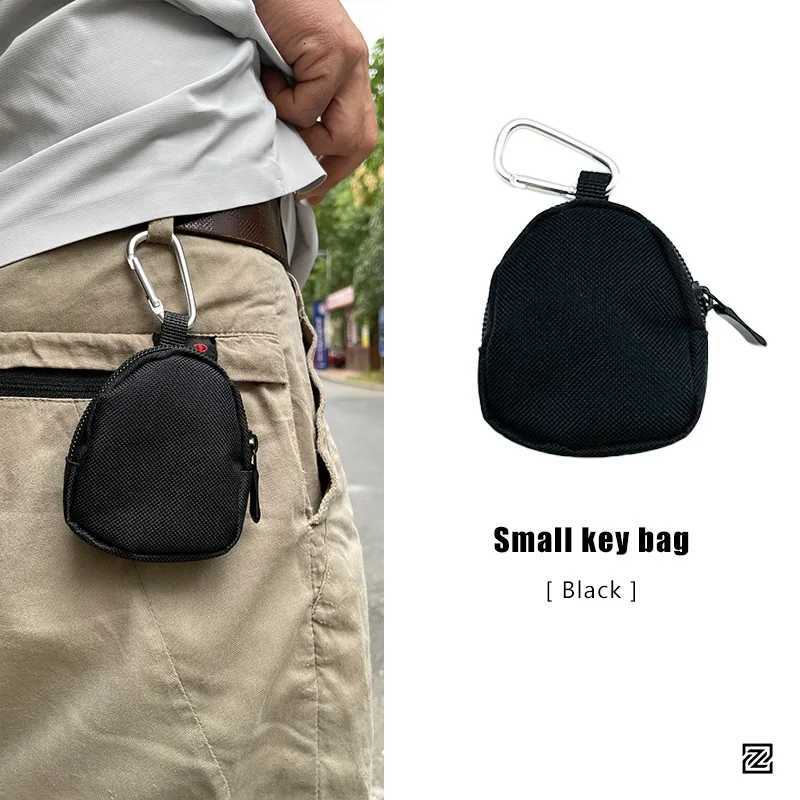 Mini EDC Bags Small Pocket Bags Tactical EDC Pouch Key Wallet Holder Men Canvas Coin Purses Pouch Zipper Outdoor Storage Bag G250802