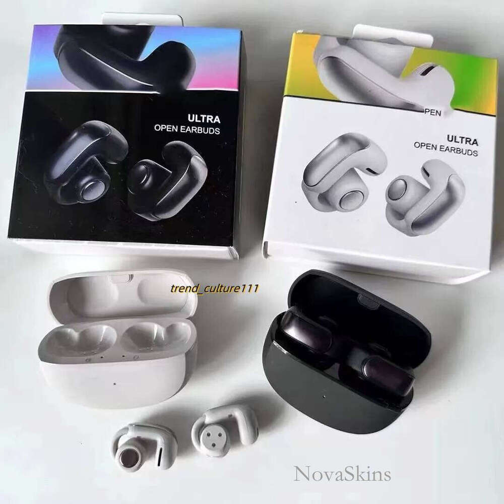 New Ultra Open Wireless Bluetooth V12 Earclip Space Audio Not In Earphones