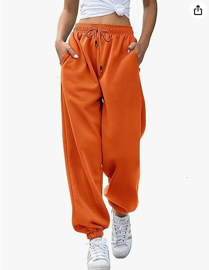 Free shipping designer 2023 Autumn Winter New Women Loose Casual Sports Drawstring WideLeg Jogger Pants High quality clothing