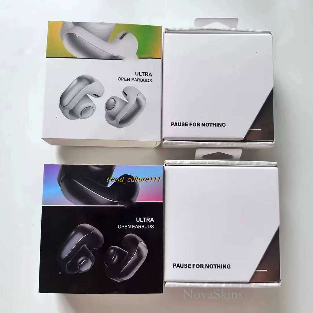 New Ultra Open Wireless Bluetooth V12 Earclip Space Audio Not In Earphones