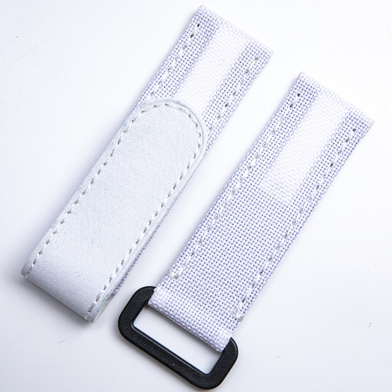 Precision nylon magnetic tape canvas watch strap 250804