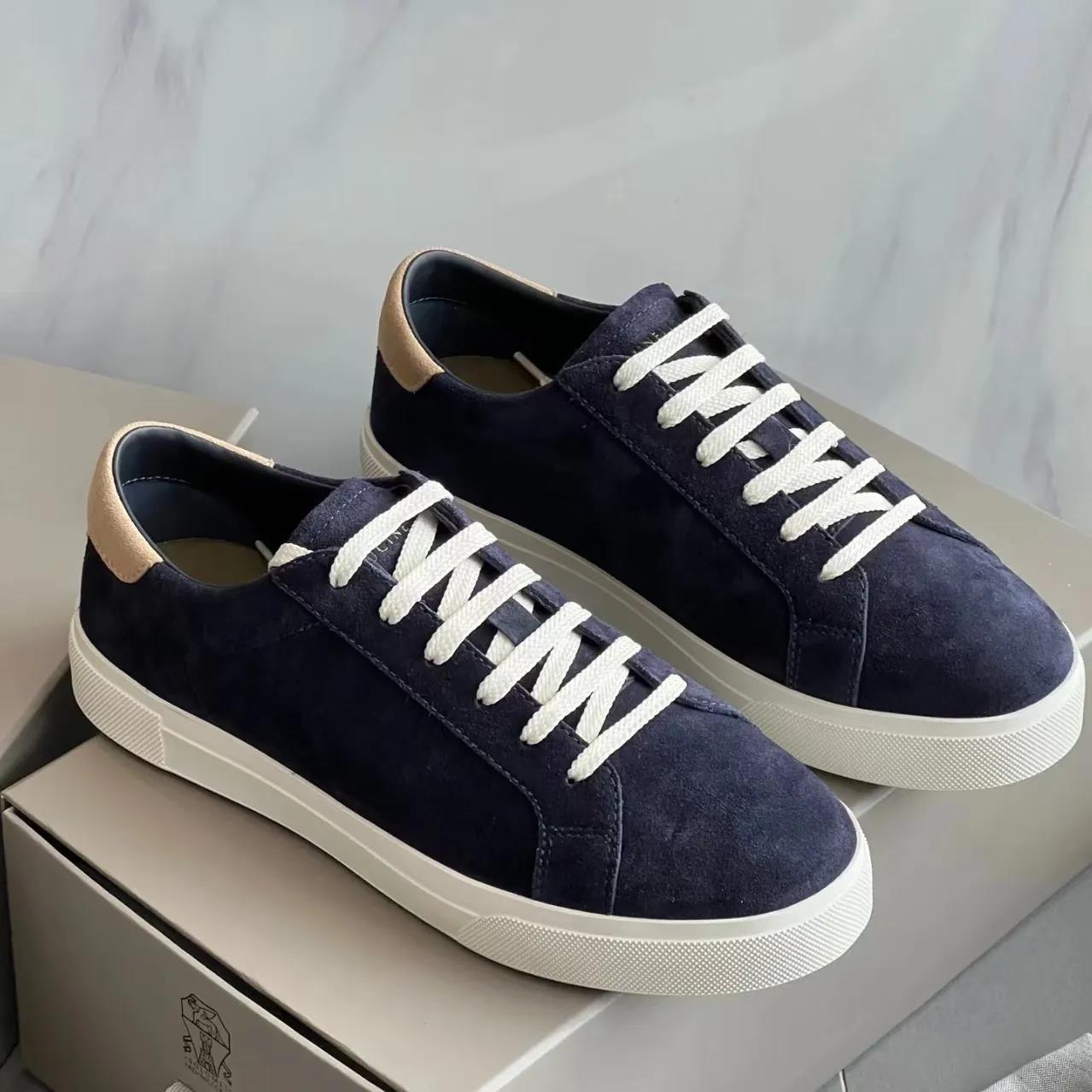 Low top Platform Shoe Designer Casual shoe bc Men women brunello sneaker luxury leather Loafers youth dress shoe suede Flat Heel walk run Outdoor sport tennis shoes