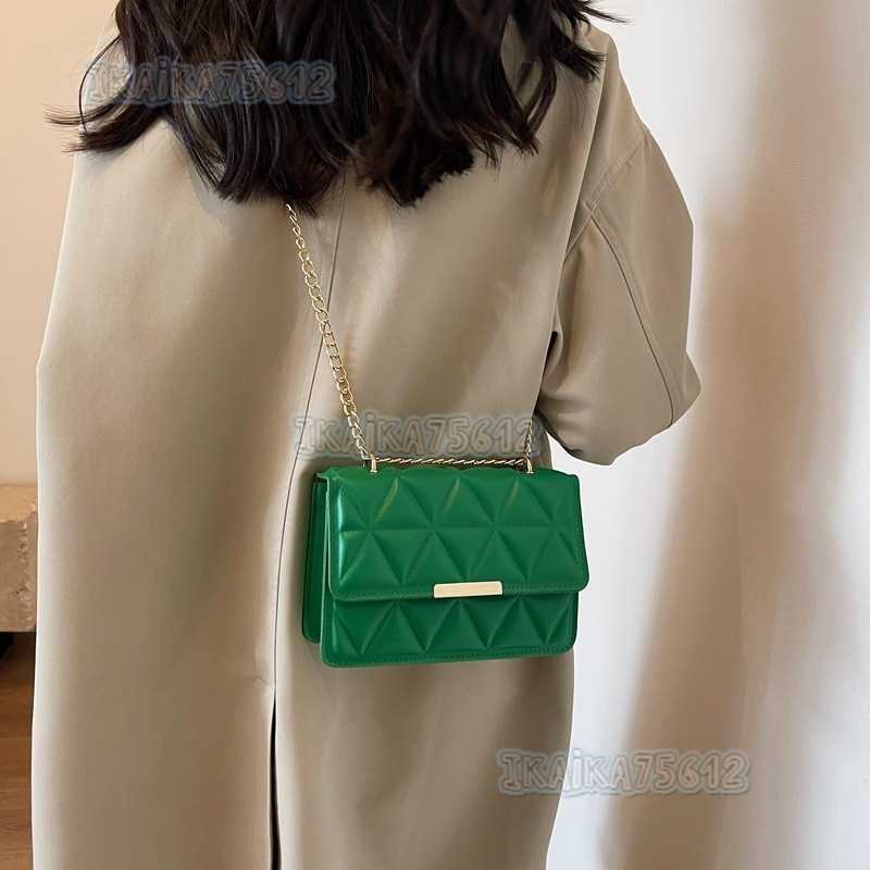 Fashion Simple Handbag 2025 Autumn New Casual Stylish Single Shoulder Bag Simple Fashion Small Square Crossbody Bag Trendy H250804