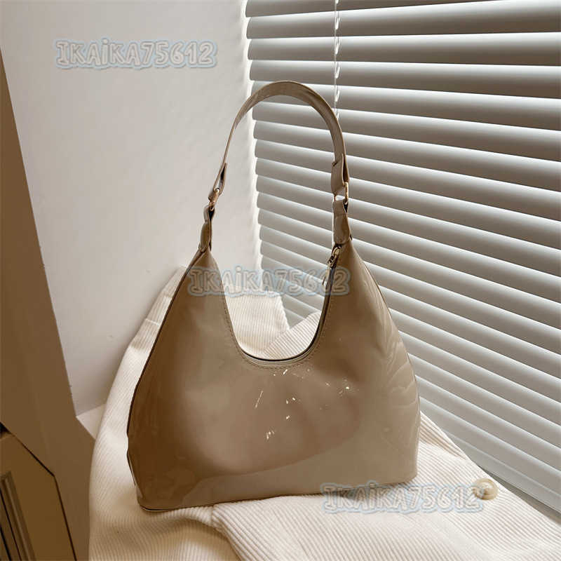 Elegant Casual 2025 Trendy Spring New Leather Fashion Light Luxury Single Shoulder Handbag Underarm Womens Bag H250804